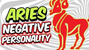 Aries Man Negative Traits