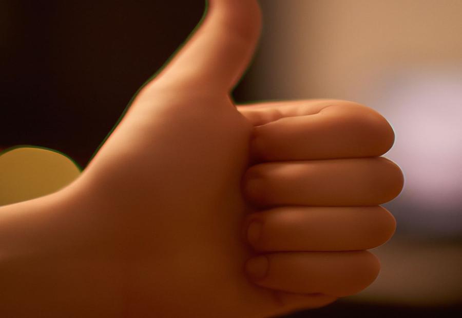 What Does It Signify When a Guy Replies with Thumbs Up? - When a guy replies with thumbs up 