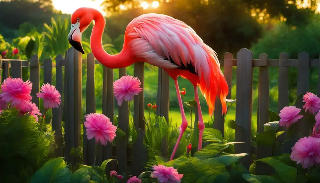Significance of having a pink flamingo in your yard