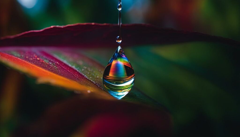 Spiritual Symbolism of Water Droplets