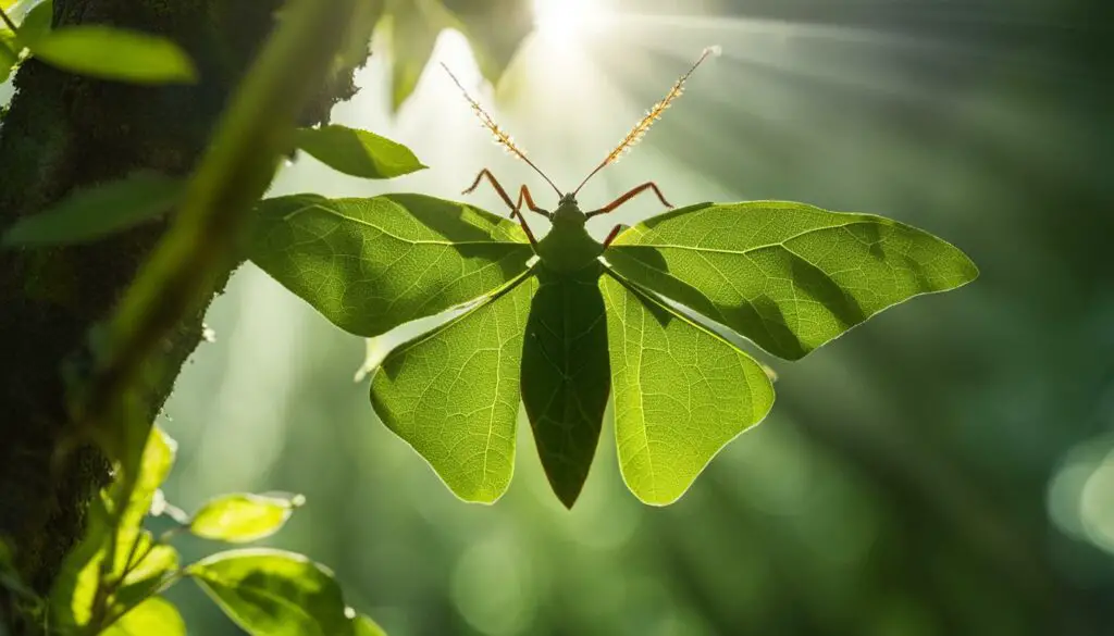 leaf bug in religious symbolism