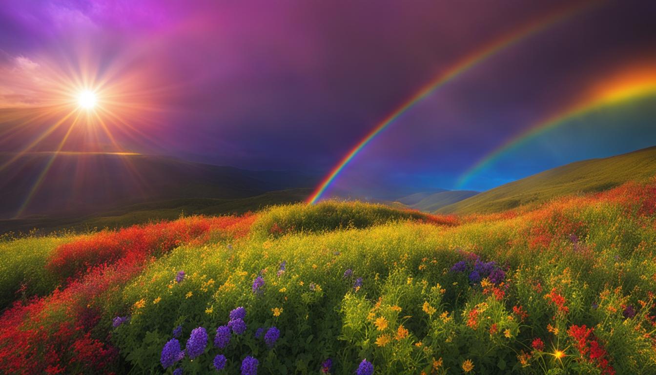 rainbow around the sun spiritual meaning