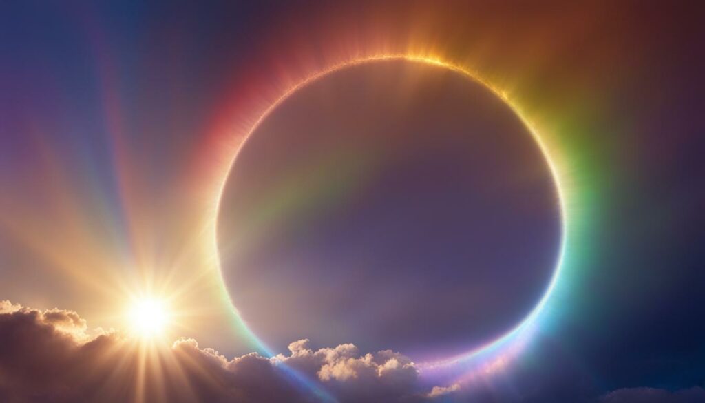 spiritual interpretation of a solar halo