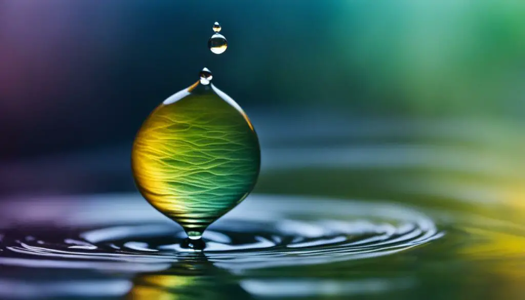 spiritual interpretations of water droplets