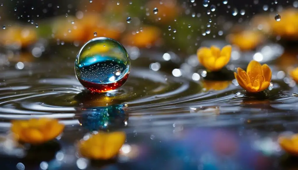 spiritual significance of water drops