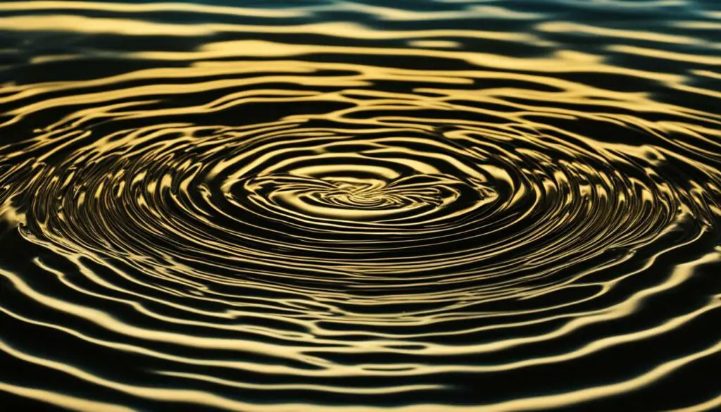 water drops in spirituality