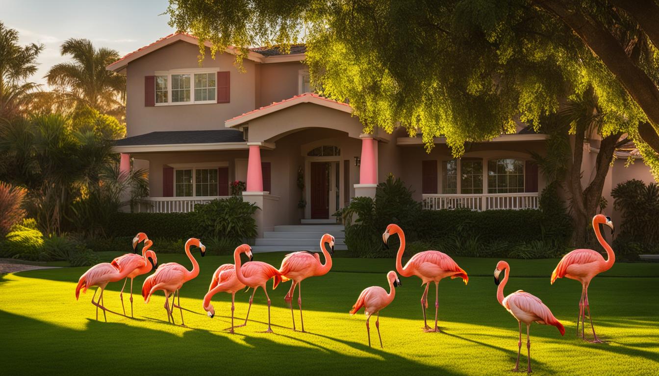 what do pink flamingos in your yard mean