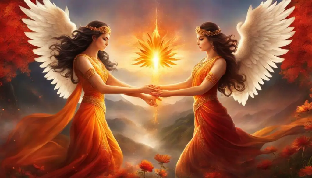 The Spiritual Connection Between Twin Flames and Angel Number 1855